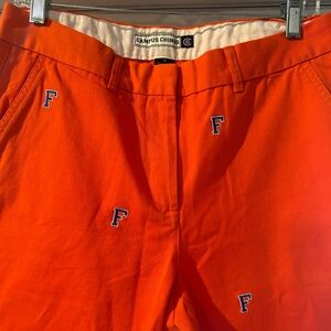 UF gators collegiate embroidered Pants